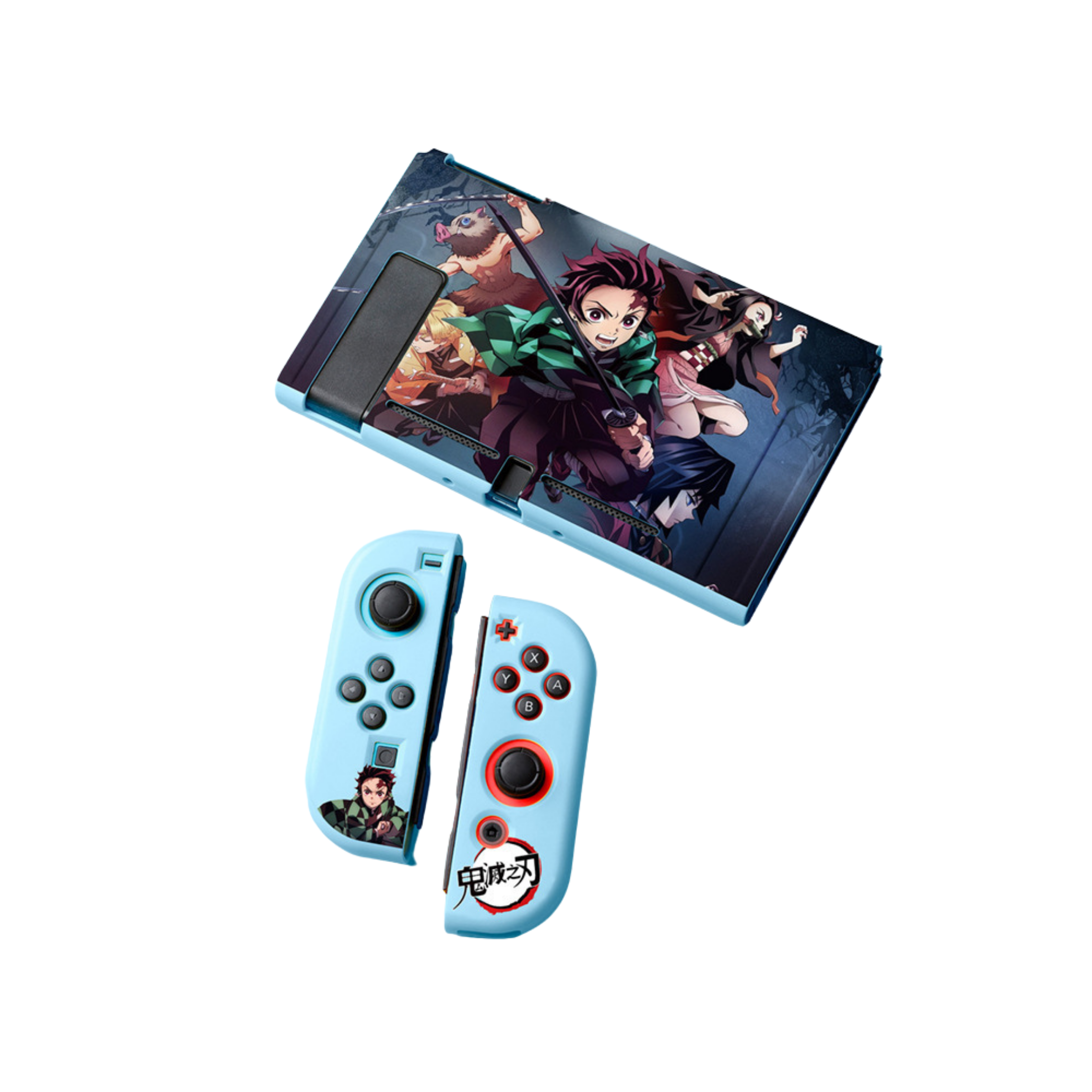 Anime Design Skin SwitchOLED Protective Shell Cover Case PC Hard Anti-dust  Joycon Protector For Nintendo Switch Oled Con | Shopee Malaysia