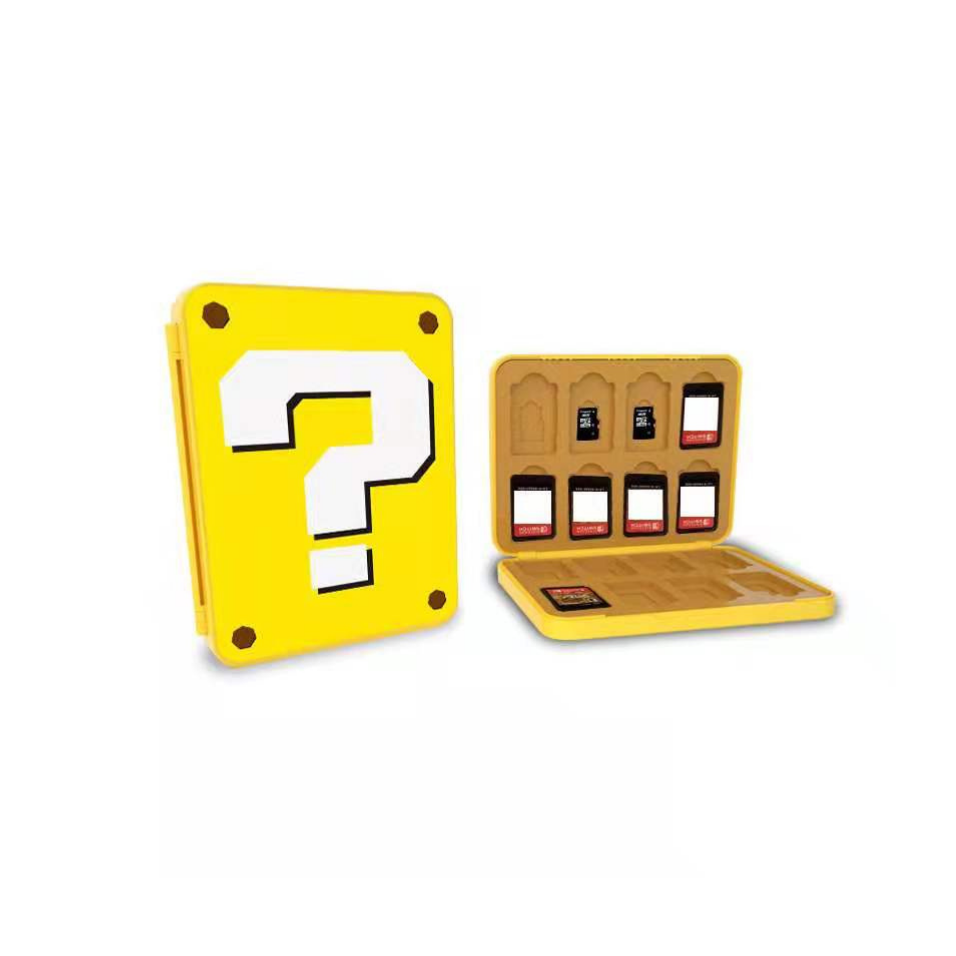 Switcheries | Yellow Mario Card Case - Nintendo Switch & Lite